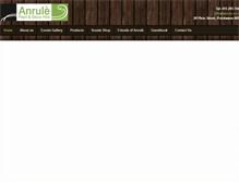 Tablet Screenshot of anrule.co.za